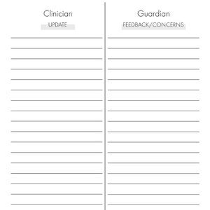 Counseling Log Book Template