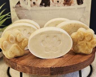 Dog Shampoo Bar for Soft Shiny Coat , Dry Skin, Organic dog Soap