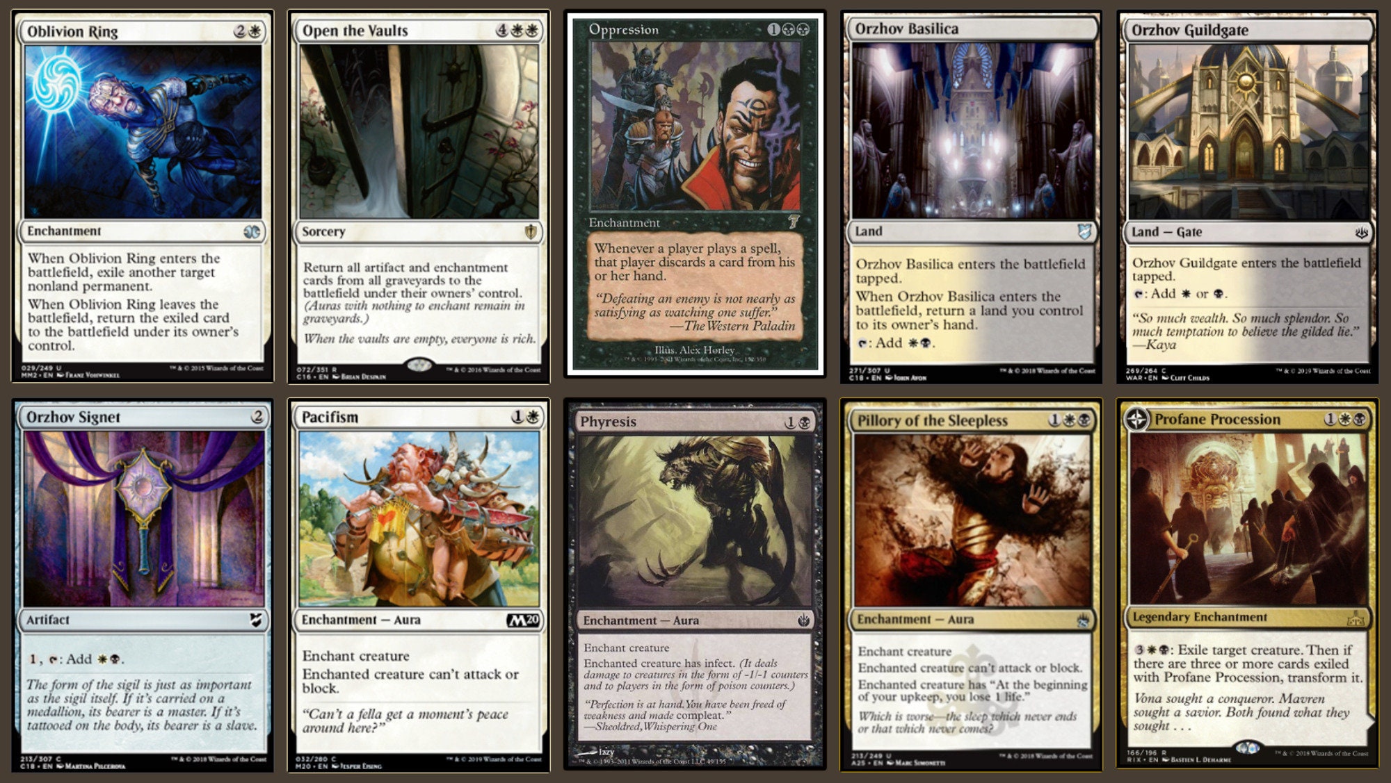 ZUR THE ENCHANTER Edh Commander Deck Magic Gathering Mtg 100 Cards Control Etsy