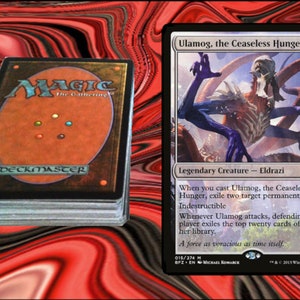 ULAMOG, the Ceaseless Hunger - edh Commander deck Magic the Gathering mtg 100 cards - ELDRAZIS