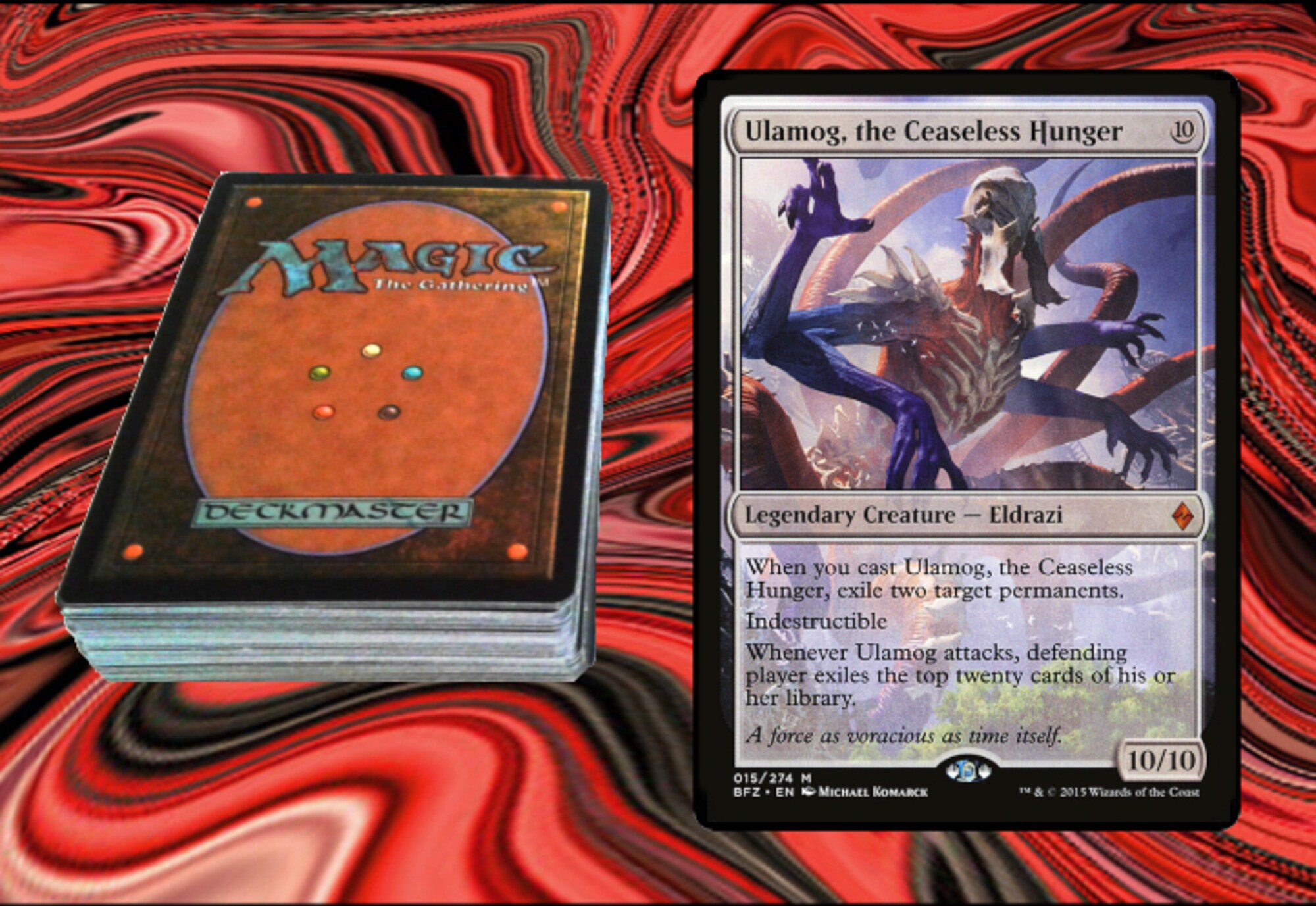mtg ulamog commander deck ULAMOG, the Ceaseless Hunger - Edh Magic the Gathering 100 Cards - ELDRAZIS not actual card. Ulamog, the Ceaseless Hunger -