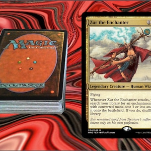 ZUR THE ENCHANTER - edh Commander deck Magic Gathering mtg 100 cards - control