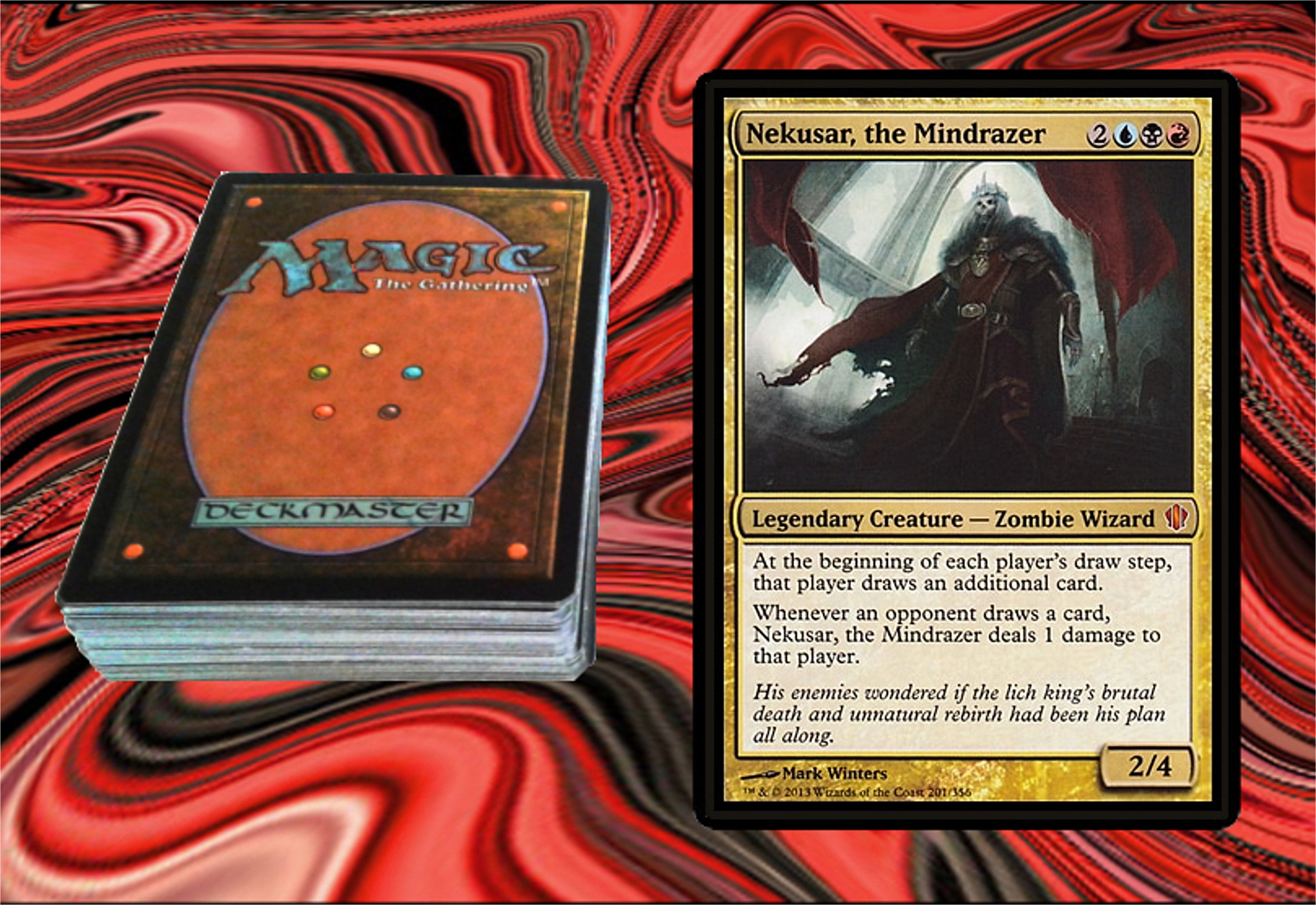 mtg nekusar commander deck Nekusar, The Mindrazer