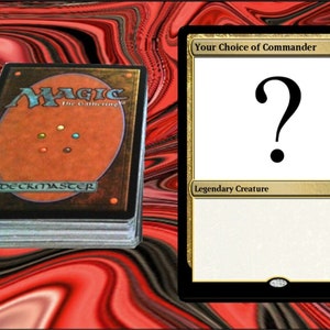 EDH Deck with a Commander of your Choice - MTG, Magic the Gathering - 150 Dollar Budget
