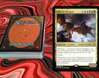 THE UR-DRAGON edh Commander deck Magic the Gathering mtg 100 cards - Dragons