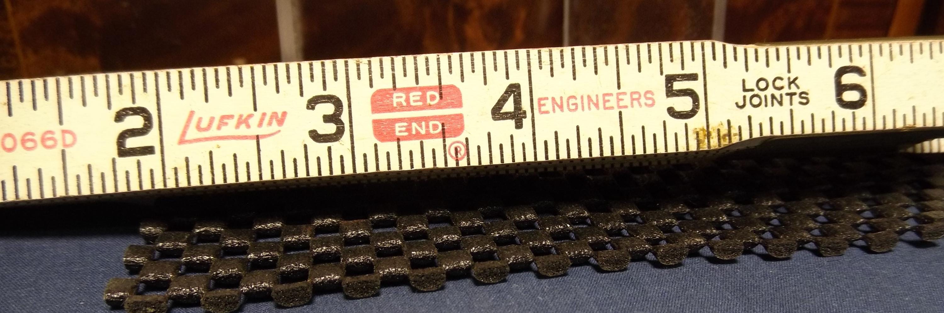 Lufkin Rigid 72 Inch Ruler Vintage Lufkin Wooden Engineers Wooden Roofing Ruler 72