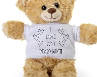 I Love You Teddy Bear Gift for Girlfriend Boyfriend Mother s Day Father s Day Christmas Valentine s Day Best Friend Plush Teddy Bear Etsy