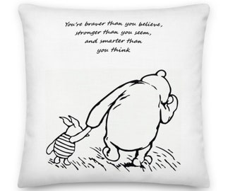 Pooh and piglet holding hands quote