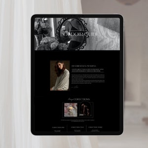 Showit Boudoir Guide Template | Website Add-On | Boudoir Photography Pricing Guide | Instant Download | Landing Page