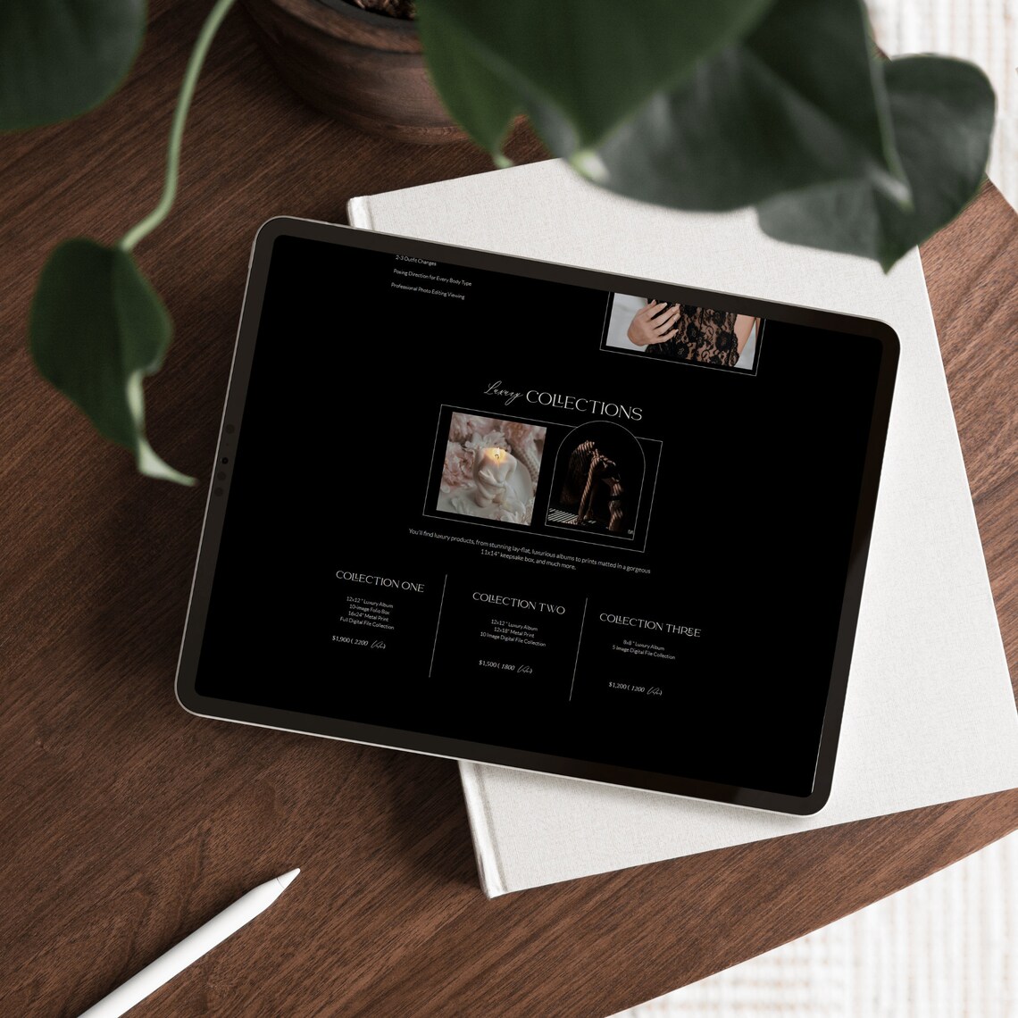 Client Guide Examples CANVA Boudoir Client Guide Template, Luxury Boudoir Style Guide ...