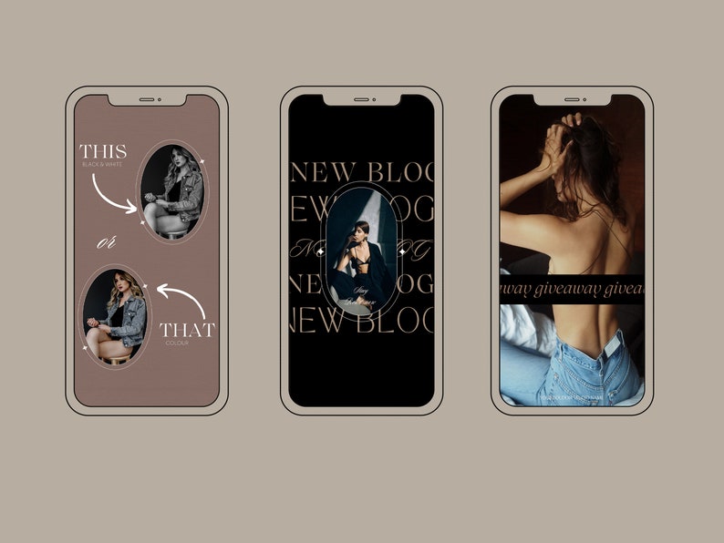 Boudoir Photographer Instagram Story and Post Canva Templates 125 Luxury Photography Instagram, Editable Instagram Stories Template image 9