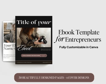 Canva Ebook Template Workbook | E-book für Bleimagnet | Unternehmer, Anpassbar, Digitaler Download