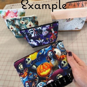 Custom Handmade Make-up / Travel Bag