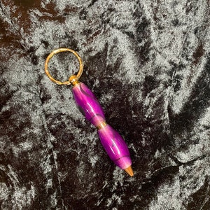 Handgedraaide mini-sleutelhangerpen