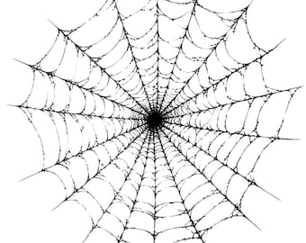 Spider Web Clipart Gothic Halloween Web Bundle PNG Digital Download