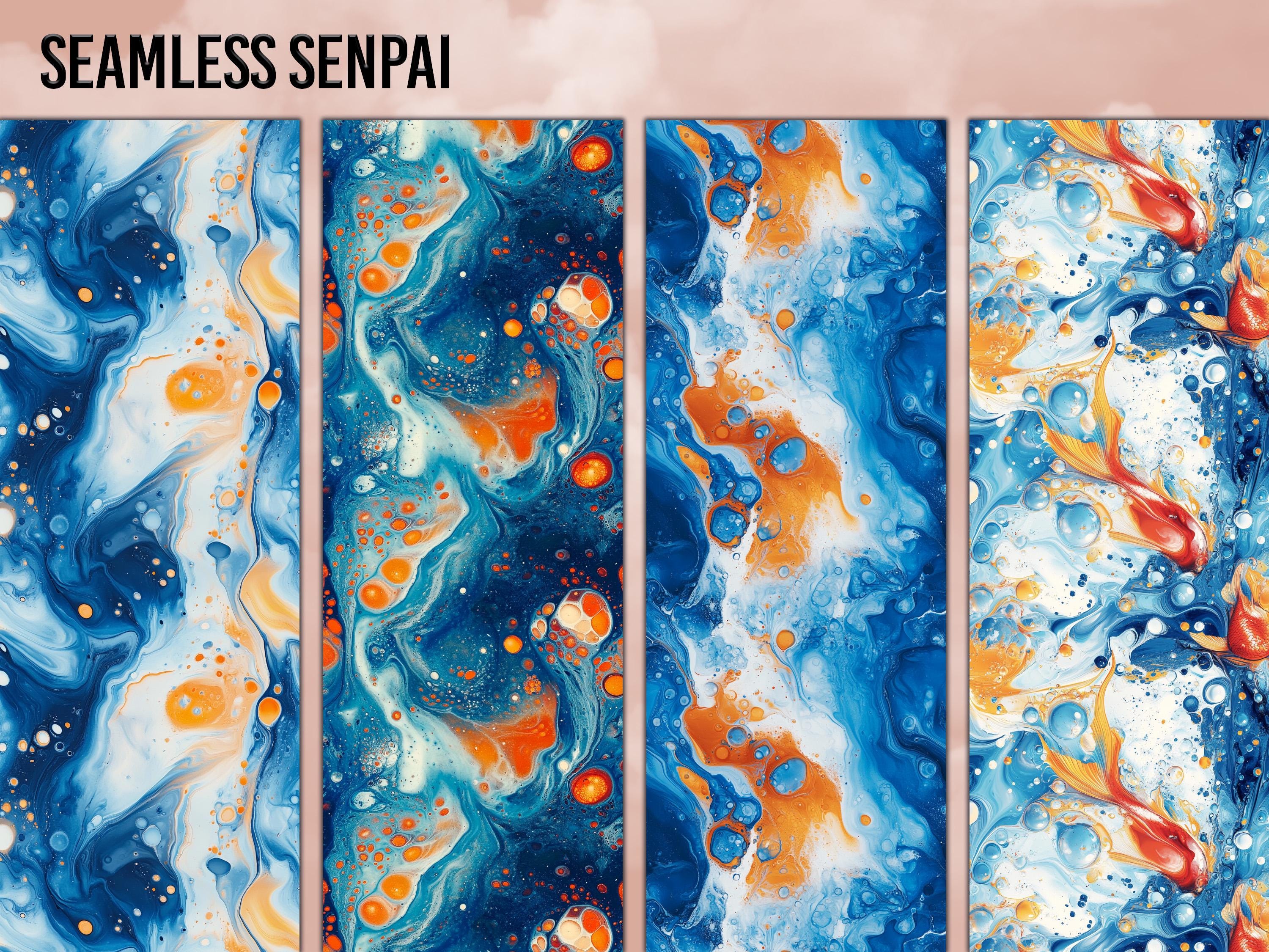 Rainbow Paint Splatter Digital Paper: Abstract Seamless Patterns ...