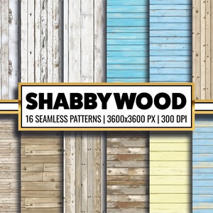 Shabby Wood Background Digital Paper White Wooden Background Rustic Wood Seamless Pattern Light and Distressed White Wood Paper