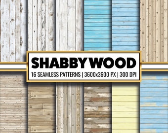 Shabby Wood Background Digital Paper White Wooden Background Rustic Wood Seamless Pattern Light and Distressed White Wood Paper