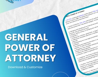 General Power of Attorney. Download, edit, and customize this file to meet your needs.