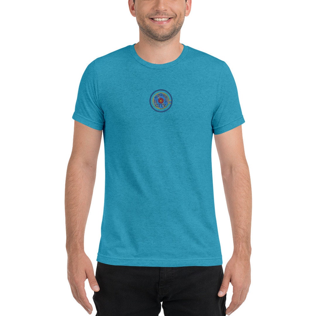 Blue Lock Manshine City Logo Shirt embroidered Tee - Etsy