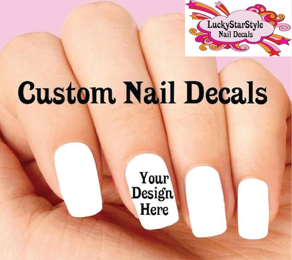 Custom Nail Decals