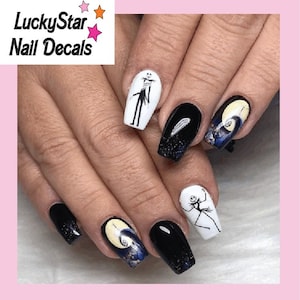 Custom Nail Decals Nail Tattoos Art Photo Set of 20 Custom Nail Decals Your Design or Idea image 9