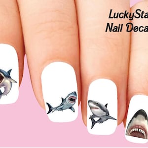 Fingernail Decals Etsy
