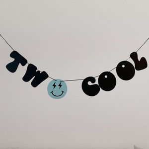 Due fantastici striscioni di compleanno, decorazioni per il secondo compleanno, due fantastiche decorazioni per compleanno, due veloci decorazioni per faccine sorridenti, decorazioni per il compleanno dei ragazzi