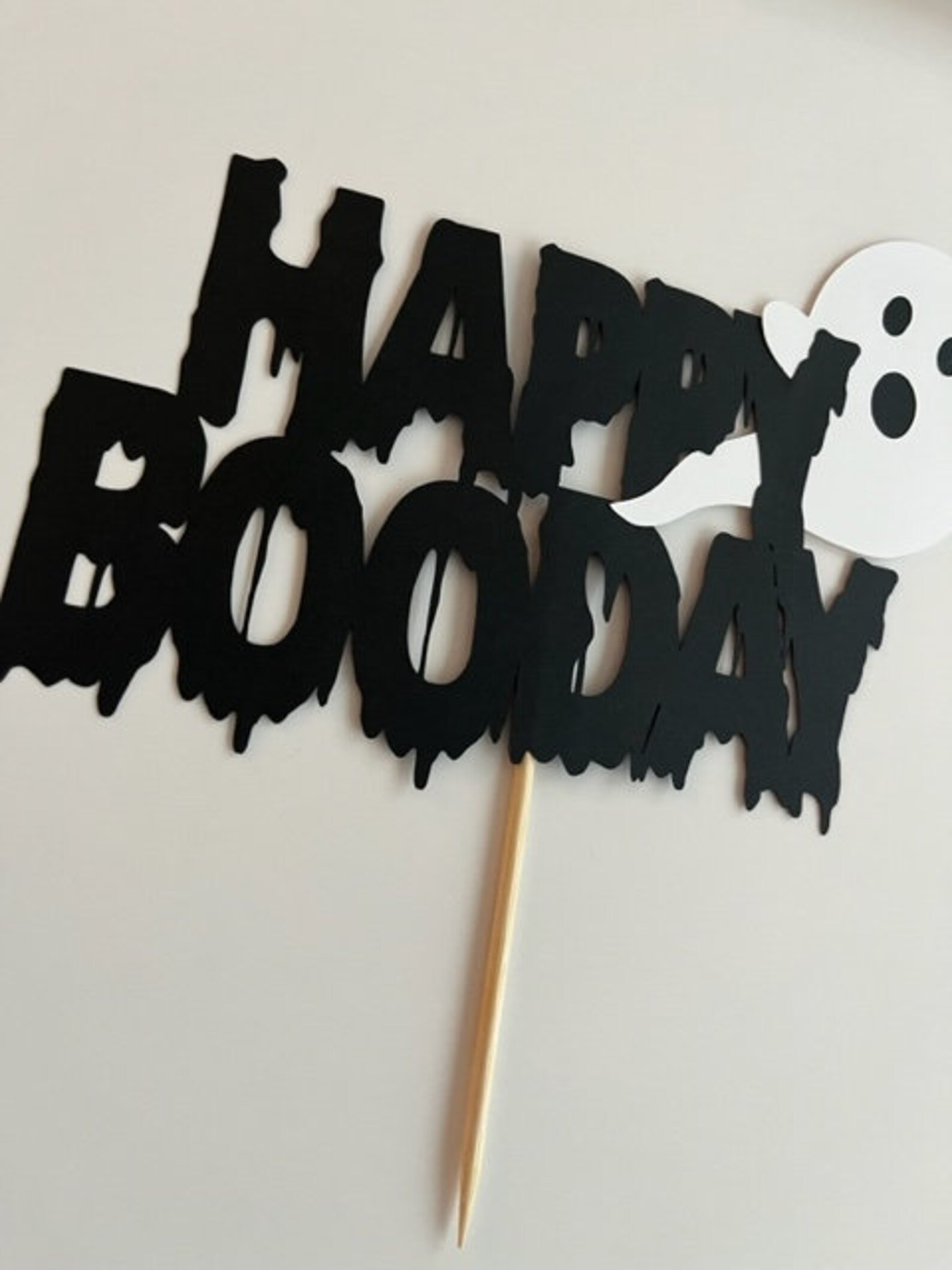 Grüßliches Halloween-Geburtstags-Banner Mit Blut-Händen – Wiederverwendbar & Waschbar