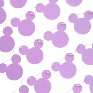 Mickey Mouse Banner, Modern Mickey Mouse Decor, Disney Birthday Banner, Minimalist Mickey Banner, Disney Decorations, Mickey Mouse Birthday