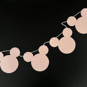Mickey Mouse Banner, Modern Mickey Mouse Decor, Disney Birthday Banner, Minimalist Mickey Banner, Disney Decorations, Mickey Mouse Birthday