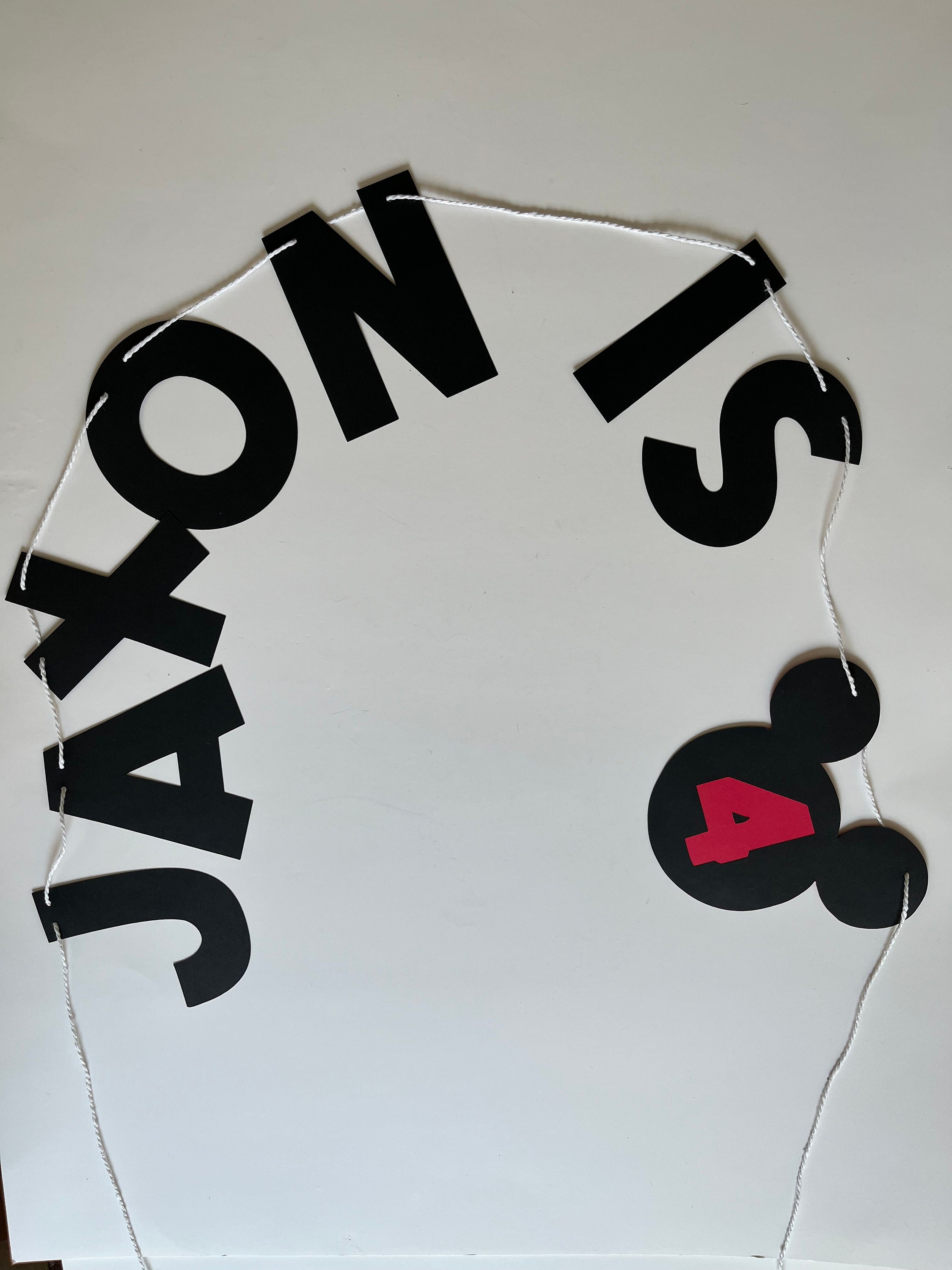 Custom Mickey Mouse Banner Mickey Mouse Birthday Garland Disney Birthday Banner Mickey Garland Disney Decorations Mickey