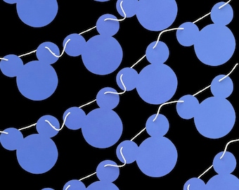 Mickey Mouse Banner, Modern Mickey Mouse Decor, Disney Birthday Banner, Minimalist Mickey Banner, Disney Decorations, Mickey Mouse Birthday