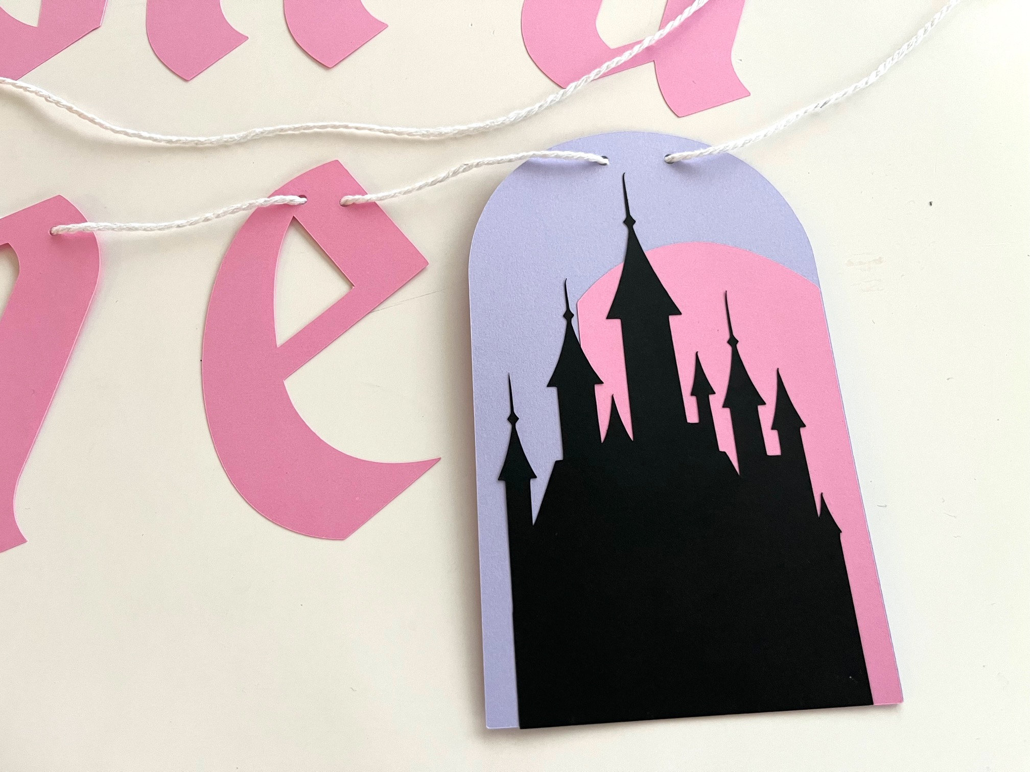 Once Upon A Time Banner, Princess Banner, Disney Banner, Disney ...