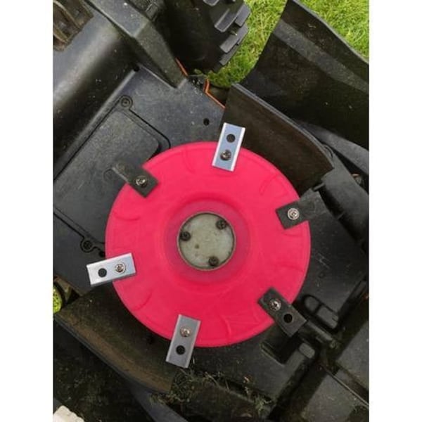 Worx Landroid M blade disc Ø160 incl. M4 thread inserts - High-quality robotic lawnmower replacement blade made of ABS/PETG -Designed by statsminister