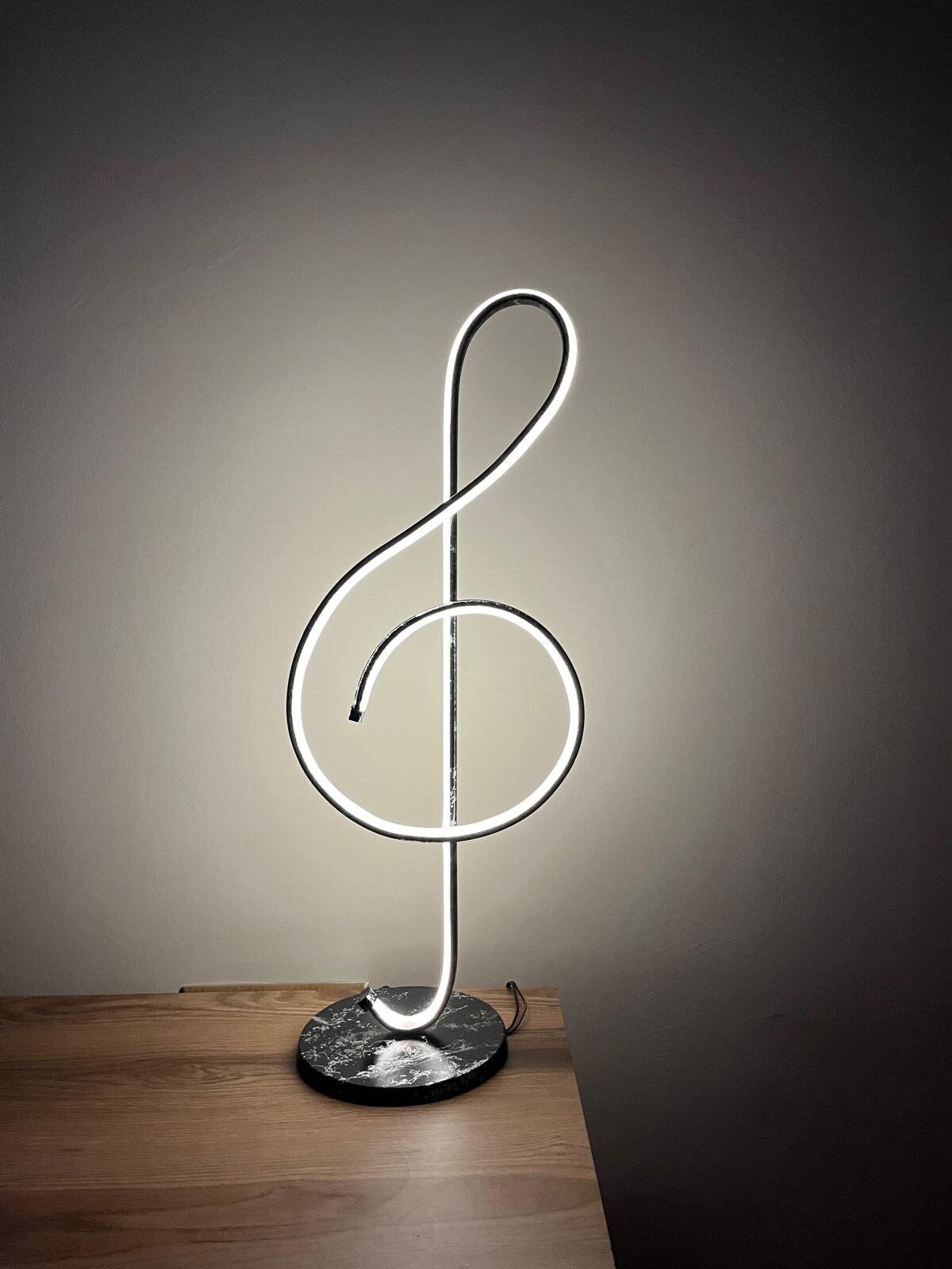 Musical Notes Led Sign, Music Schools Decor, Kids Room Led Light, Led ...