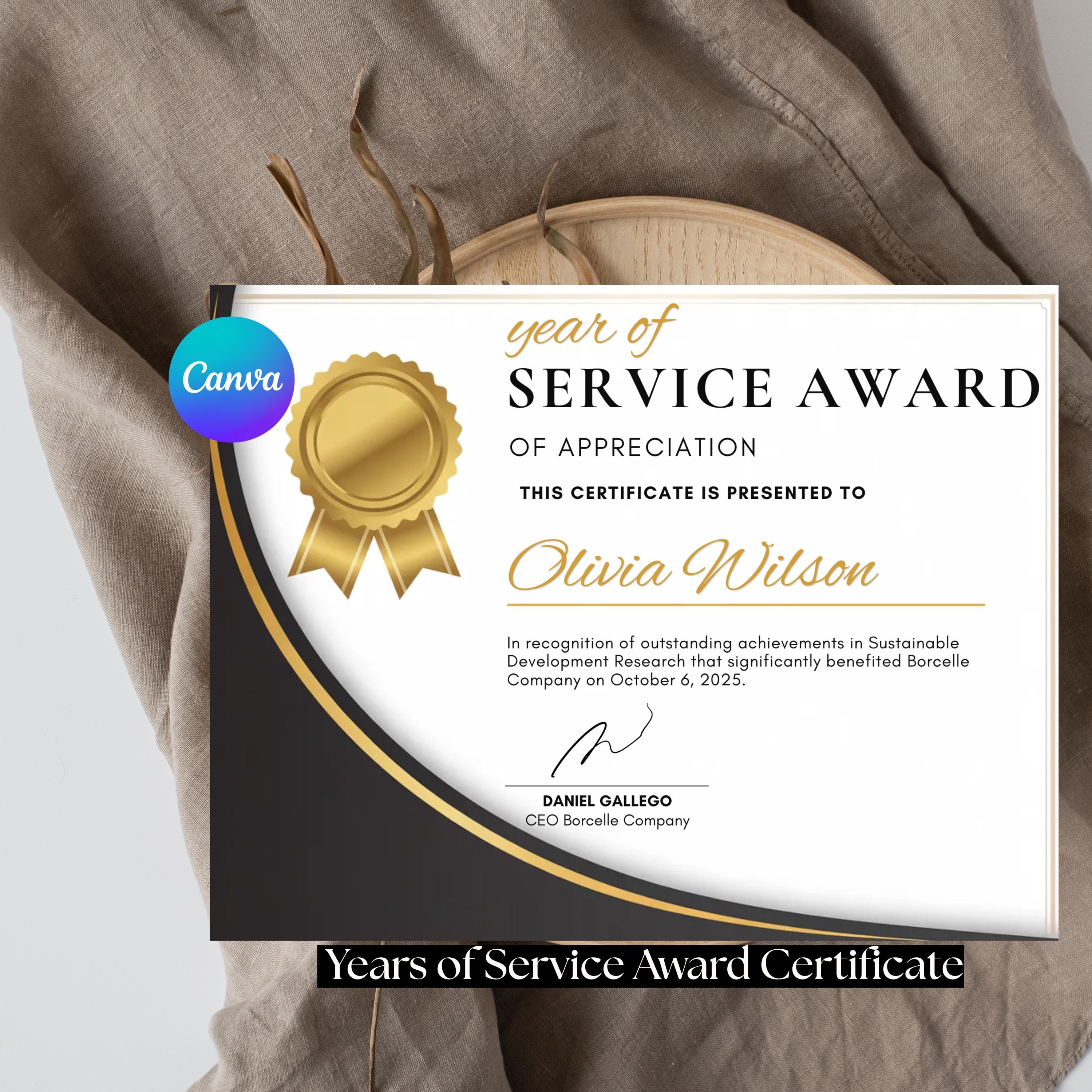 Employee Service Awards Catalog