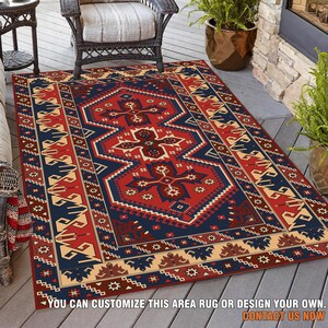 Rug for Living Room, Traditional Rug, Vintage Rug, Ethnic Rug, Area Rug, Traditional Carpet, Persian Rug, Living Room Rug, Vintage Style