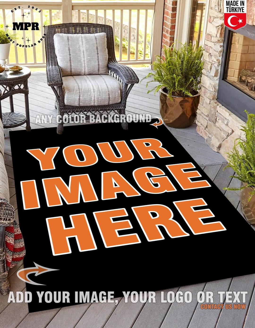 Custom Rug, Custom Rug With Your Logo, Logo Area Carpet, Business Rugs, Design Your Custom Rugs