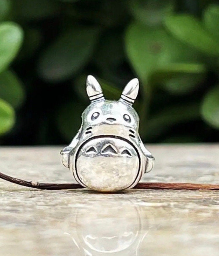 Totoro Cat No Face 925 Sterling Silver Charms Mexican Axolotl