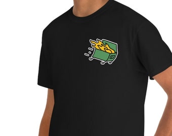 Dumpster Fire - Camiseta unisex de algodón pesado