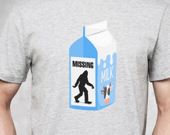 Camisetas divertidas Camiseta fresca Camisetas Bigfoot Hilarante Vintage Gráfico Retro Novedad Camiseta humorística para hombres Mujeres - Camiseta unisex de algodón pesado