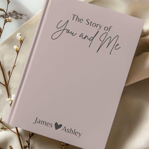 Couples Personalized Hardcover Journal,Custom Couples Journal with names,Gift for Wife or Husband,Anniversary Gift,Couples Memory Journal