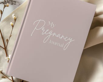 My Pregnancy Journey Journal,Pregnancy Journal,Pregnancy Book Planner,Gift for Expectant Mother,Gift for mom-to-be,Pregnancy memory book