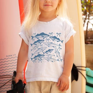 Sardine Toddler Short Sleeve tee,Trout kids shirt,Fish kids tee,Nature Toddler Outfit,Fishing Gift,Toddler Fish shirts,Summer Fish Kids Tee
