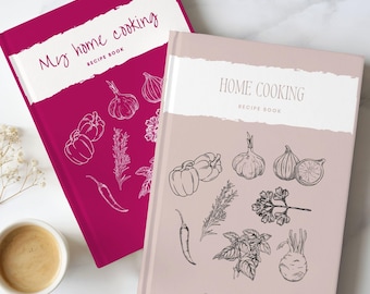 Personalized Recipe Cookbook,Cooking Gift for Her,Custom Recipe Book,Family Cookbook,Custom Cooking Journal,Family recipe book,Gift for Chef