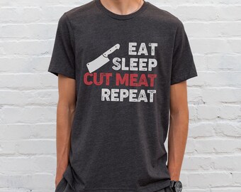 Funny Meat Cutting Unisex Tshirt,Carnivore Butcher Gift,Carnivore TShirt,Butcher Shirt,Gift for Butcher,Beef Lover Tee,Shirt for Butcher