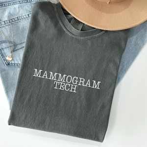 Mammo Technologist Unisex Comfort Colors® T-shirt,Mammography Tech Tee,Mammo Shirt,Mammo Technologist t shirts,Mammogram T-Shirt,Mammo Gifts