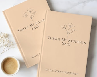 Personalized Teacher hardcover Journal,Teacher Journal,Book for Teacher,Gift for Teacher,Teacher Appreciation Gift,Teacher Graduation Gift