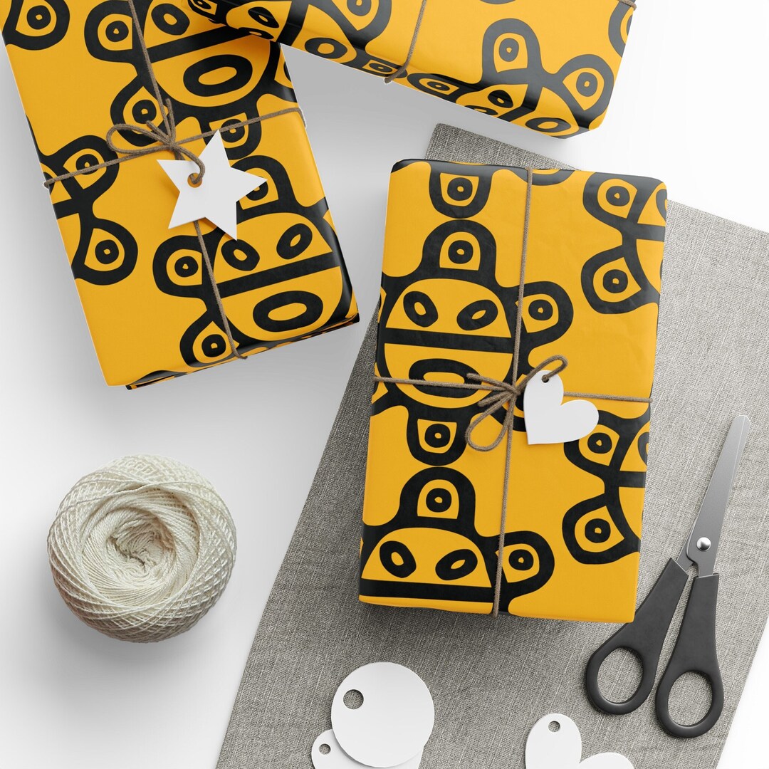Puerto Rican Gift Wrapping Papers,sol Taino Wrapping Paper,puerto Rico